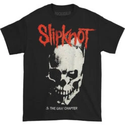 Refined Outfits Sales Store 3 Slipknot The Gray Chapter Skull And Tribal T-shirt
