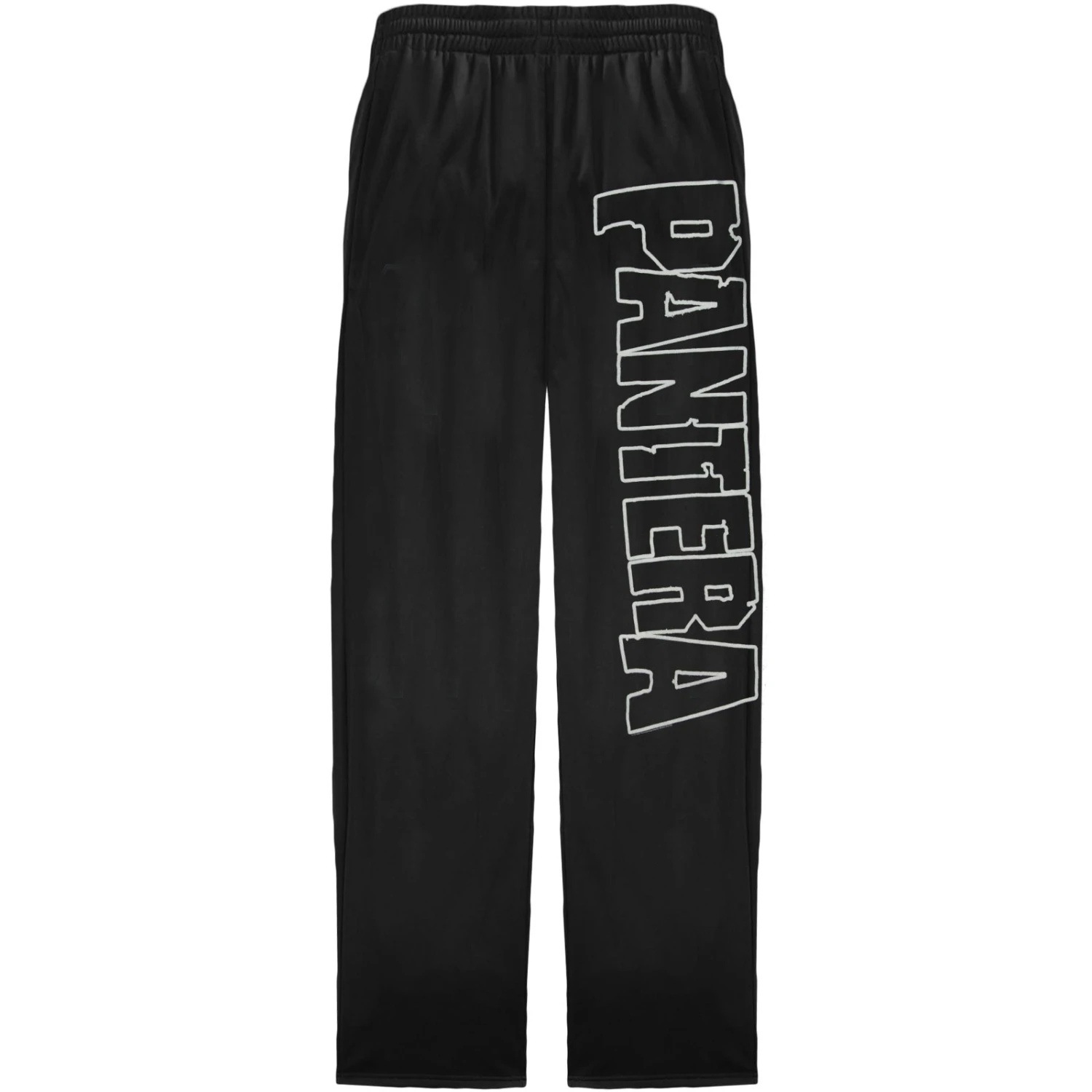 Side Logo With Scissored Bottom Cuff Lounge Pants 1 Side Logo With Scissored Bottom Cuff Lounge Pants