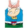 Stewie Carrier 100% Poly Front/Back Print Mens Tank