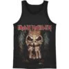 Iron Maiden Eddie Candle Finger Mens Tank