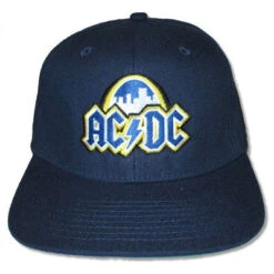 AC/DC St. Louis Event Navy Blue Snapback Cap Baseball Cap