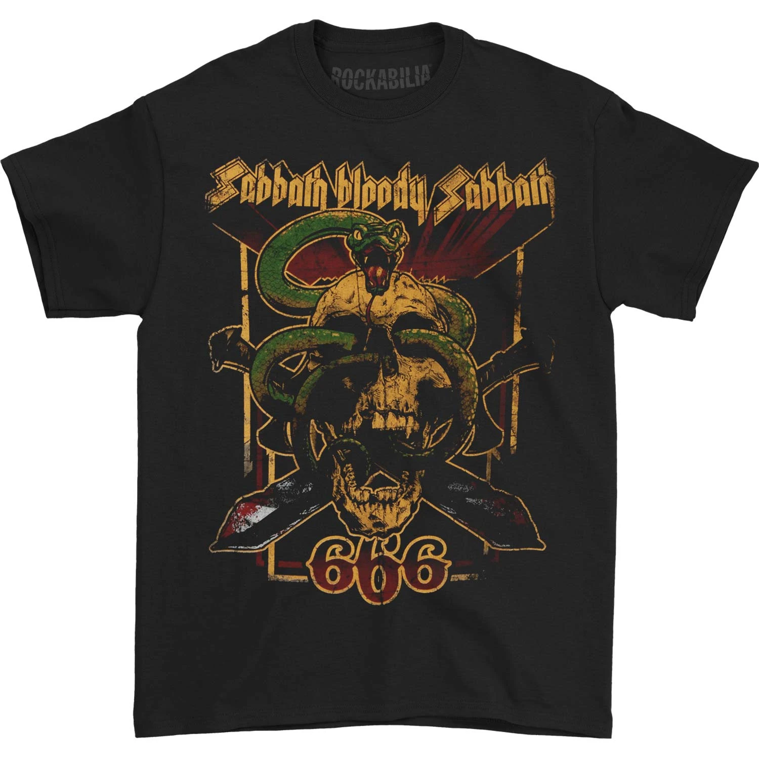 Black Sabbath Bloody Sabbath 666 T-shirt 1 Black Sabbath Bloody Sabbath 666 T-shirt
