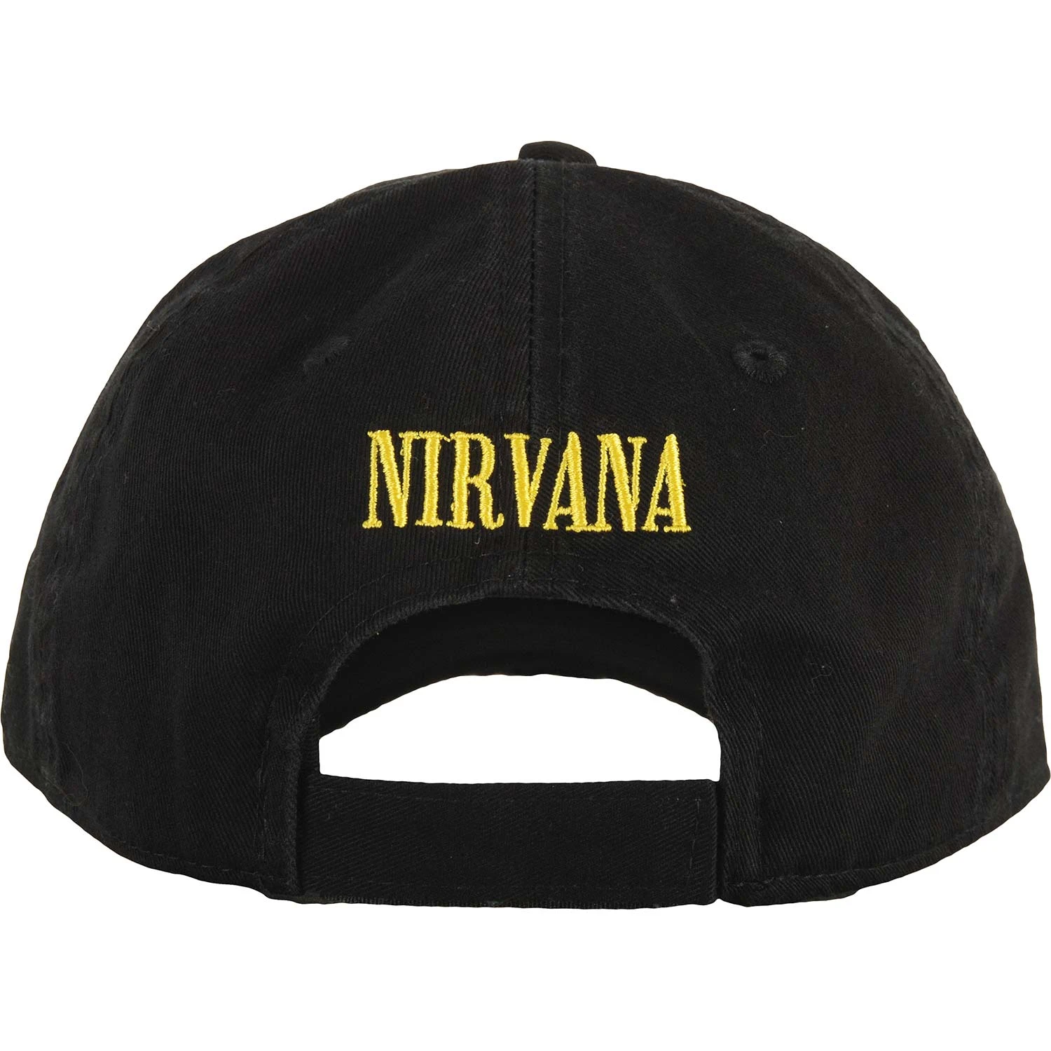 Nirvana Smiley (Distressed) Baseball Cap 2 Nirvana Smiley (Distressed) Baseball Cap - Image 2