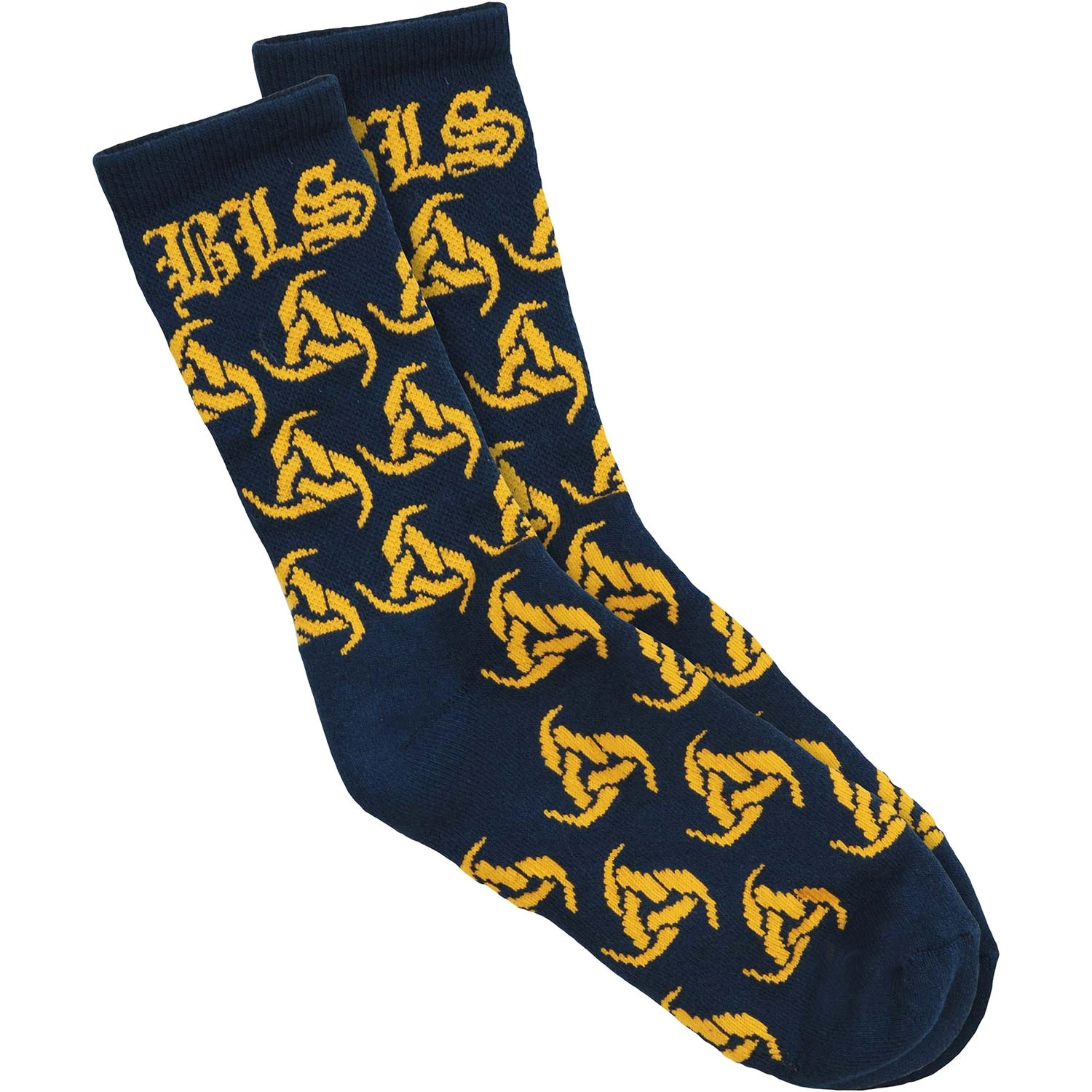 Navy & Gold Odin Socks Socks 1 Navy & Gold Odin Socks Socks