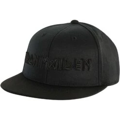 Iron Maiden Logo & Trooper Snapback Baseball Cap