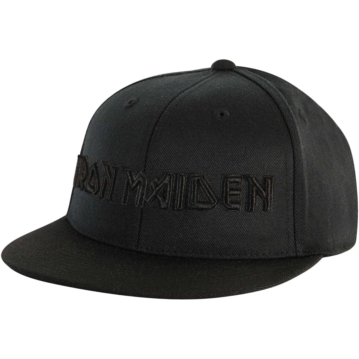 Iron Maiden Logo & Trooper Snapback Baseball Cap 1 Iron Maiden Logo & Trooper Snapback Baseball Cap