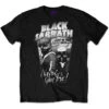 Black Sabbath Never Say Die T-shirt