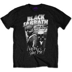 Black Sabbath Never Say Die T-shirt