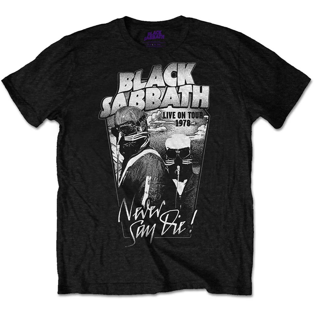 Black Sabbath Never Say Die T-shirt 1 Black Sabbath Never Say Die T-shirt