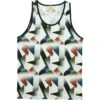 Glass Print Mens Tank