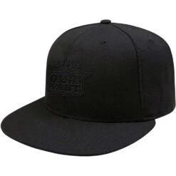 Black Imperial Crown Snapback Baseball Cap