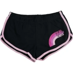 Rainbow Logo Girl's Retro Shorts Booty Shorts