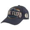 Pink Floyd Dark Side Of The Moon Album Distressed (Navy Blue) Baseball Cap