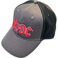 AC/DC Red Logo (2 Tone) Baseball Cap