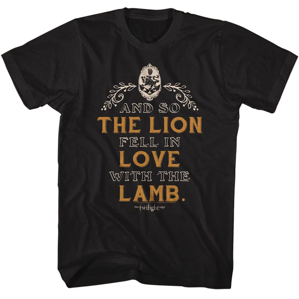 Twilight Lion Lamb Quote T-shirt 1 Twilight Lion Lamb Quote T-shirt