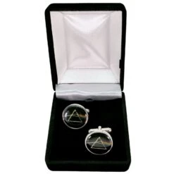 Pink Floyd The Dark Side Of The Moon Cuff Links D-Ring Cuff Watch