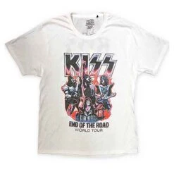 KISS End Of The Road Band Playing T-shirt