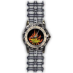 Gun Metal Chain Watch